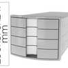 MODULE CLASSEMENT IMPULS 4 TIROIRS FERMES DIM. 290X376X247MM COLORIS GRIS CLAIR MODULE CLASSEMENT IMPULS 4 TIROIRS FERMES DIM. 290X376X247MM COLORIS GRIS CLAIR