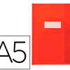 PROTEGE-CAHIER ELBA STANDARD P VC CRISTAL 20/100E FORMAT ACOLIER 170X220MM COLORIS ROUGE PROTEGE-CAHIER ELBA STANDARD P VC CRISTAL 20/100E FORMAT ACOLIER 170X220MM COLORIS ROUGE