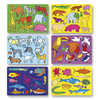 POCHOIR BRINGMANN THÈME ANIMAUX COLORIS ASSORTIS PACK 6 PLAQUES