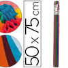 PAPIER DE SOIE LIDERPAPEL 50X7 5CM 17G/M2 12 COLORIS ASSORTIS ROULEAU 24 FEUILLES PAPIER DE SOIE LIDERPAPEL 50X7 5CM 17G/M2 12 COLORIS ASSORTIS ROULEAU 24 FEUILLES