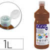 GOUACHE SCOLAIRE LIDERPAPEL LI QUIDE LAVABLE FERMETURE SÉCURITÉ BRILLANTE COLORIS MARRON 1000ML GOUACHE SCOLAIRE LIDERPAPEL LI QUIDE LAVABLE FERMETURE SÉCURITÉ BRILLANTE COLORIS MARRON 1000ML