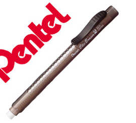 stylo-gomme-pentel-clic-ze11t-gomme-rechargeable-mines-graphites-avance-blocage-curseur