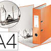 CLASSEUR LEVIER LEITZ SURFACE PELLICULÉE WOW DOS 80MM OEILLET PRÉHENSION GRIFFES BLOCAGE 600F COLORIS ORANGE 10050044 CLASSEUR LEVIER LEITZ SURFACE PELLICULÉE WOW DOS 80MM OEILLET PRÉHENSION GRIFFES BLOCAGE 600F COLORIS ORANGE 10050044