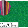 PLAQUE MOUSSE LIDERPAPEL PAILLETÉE 50X70CM 60G/M2 ÉPAISSEUR 2MM UNICOLORE VERT PLAQUE MOUSSE LIDERPAPEL PAILLETÉE 50X70CM 60G/M2 ÉPAISSEUR 2MM UNICOLORE VERT