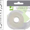 RUBAN ADHASIF Q-CONNECT INVISI BLE 7.5MX19MM DAVIDOIR RUBAN ADHASIF Q-CONNECT INVISI BLE 7.5MX19MM DAVIDOIR