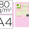 PAPIER COULEUR Q-CONNECT MULTI FONCTION A4 80G/M2 UNICOLORE ROSE RAMETTE 500 FEUILLES PAPIER COULEUR Q-CONNECT MULTI FONCTION A4 80G/M2 UNICOLORE ROSE RAMETTE 500 FEUILLES