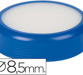 ponge-mouilleur-q-connect-caoutchouc-85mm-diam-tre-coloris-bleu