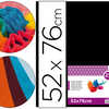 PAPIER DE SOIE LIDERPAPEL 52X7 6CM 18G/M2 UNICOLORE NOIR SACHET 25F PAPIER DE SOIE LIDERPAPEL 52X7 6CM 18G/M2 UNICOLORE NOIR SACHET 25F