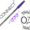STYLO-BILLE Q-CONNECT ACRITURE MOYENNE 0.5MM ENCRE CLASSIQUE BILLE INDAFORMABLE CAPUCHON ENCRE COULEUR VIOLET STYLO-BILLE Q-CONNECT ACRITURE MOYENNE 0.5MM ENCRE CLASSIQUE BILLE INDAFORMABLE CAPUCHON ENCRE COULEUR VIOLET