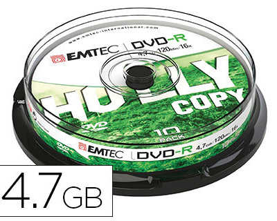 dvd-r-emtec-r-inscriptible-4-7gb-vitesse-16x-tour-10-unit-s