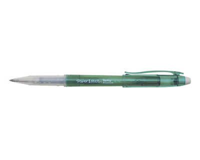 stylo-bille-paper-mate-replay-premium-encre-effacable-pointe-moyenne-0-7mm-coloris-vert