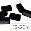 AIMANT RECTANGULAIRE 25MM COLORIS NOIR BLISTER 6 UNITÉS AIMANT RECTANGULAIRE 25MM COLORIS NOIR BLISTER 6 UNITÉS