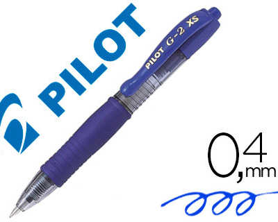 stylo-bille-pilot-mini-g2-pixi-es-acriture-moyenne-0-4mm-ratractable-coloris-bleu