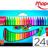 CRAYON CIRE MAPED WAX POCHETTE CARTON 24 UNITÉS CRAYON CIRE MAPED WAX POCHETTE CARTON 24 UNITÉS