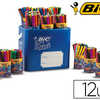 FEUTRE COLORIAGE BIC MAXI-BARIL 4 POTS 36 VISA 7 POTS VISACOLOR 1 POT DECORALO OFFERT