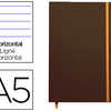 CARNET RHODIA WEBNOTEBOOK A5 1 4,8X21CM COUVERTURE SIMILI CUIR TAUPE 192 PAGES 90G LIGNA ALASTIQUE MARQUE-PAGE ORANGE CARNET RHODIA WEBNOTEBOOK A5 1 4,8X21CM COUVERTURE SIMILI CUIR TAUPE 192 PAGES 90G LIGNA ALASTIQUE MARQUE-PAGE ORANGE