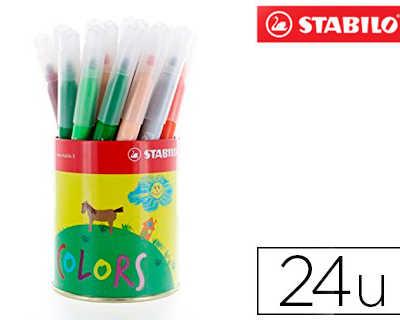 feutre-coloriage-stabilo-trio-jumbo-pointe-xxl-bloquae-grip-triangulaire-couleurs-assorties-pot-matal-24-unitas
