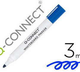marqueur-q-connect-tableau-bla-nc-pointe-ogive-traca-3mm-corps-plastique-encre-base-alcool-bleu