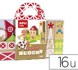 bloc-en-bois-apli-kids-ferme-bo-te-de-15-16-unit-s