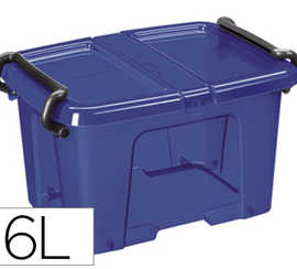 bo-te-rangement-cep-polypropyl-ne-couvercle-clips-22-4x30-5x18-2cm-ouverture-2-c-t-s-empilable-bleu-lectrique-6l