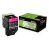 Lexmark 80C20M0 Toner Magenta Prg Ret. Lexmark 80C20M0 Toner Magenta Prg Ret.