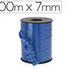 BOBINE BOLDUC LISSE 500MX7MM C OLORIS BLEU