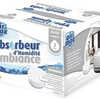 ABSORBEUR HUMIDITÉ AIR MAX AMBIANCE EFFICACITÉ OPTIMALE SYSTÈME ANTI-FUITES ÉCOLOGIQUE COLORIS GRIS/BLANC BOÎTE 100G