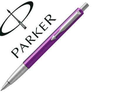 stylo-bille-parker-vector-poin-te-m-gb-corps-violet-ct-encre-bleue