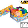 FEUTRE BIC KIDS VISACOLOR XL COLORIAGE POINTE EXTRA-LARGE BLOQUÉE COULEURS VIVES COFFRET SCOLAIRE 144 UNITÉS FEUTRE BIC KIDS VISACOLOR XL COLORIAGE POINTE EXTRA-LARGE BLOQUÉE COULEURS VIVES COFFRET SCOLAIRE 144 UNITÉS