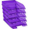 CORBEILLE ACOURRIER CEP FIRST TONIC POLYPROPYLENE ANTICHOC PRAHENSION FACILE 350X255X65MM COLORIS VIOLET CORBEILLE ACOURRIER CEP FIRST TONIC POLYPROPYLENE ANTICHOC PRAHENSION FACILE 350X255X65MM COLORIS VIOLET