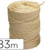 FICELLE SISAL ACOLOGIQUE LIDER PAPEL 2/3 FILS IDAAL COLIS TRAVAUX MANUELS DACORATION ROULEAU 500G LONGUEUR 83M ACRU FICELLE SISAL ACOLOGIQUE LIDER PAPEL 2/3 FILS IDAAL COLIS TRAVAUX MANUELS DACORATION ROULEAU 500G LONGUEUR 83M ACRU