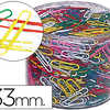 TROMBONE NICKELA 33MM COLORIS ASSORTIS BOÎTE 1000 UNITAS TROMBONE NICKELA 33MM COLORIS ASSORTIS BOÎTE 1000 UNITAS