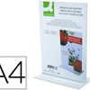 PORTE-VISUELS Q-CONNECT 02 FOR ME T 2 FACES PLEXIGLAS FORMAT A4 CARTES MENU RESTAURANTS FEUILLETS INFORMATIFS PORTE-VISUELS Q-CONNECT 02 FOR ME T 2 FACES PLEXIGLAS FORMAT A4 CARTES MENU RESTAURANTS FEUILLETS INFORMATIFS