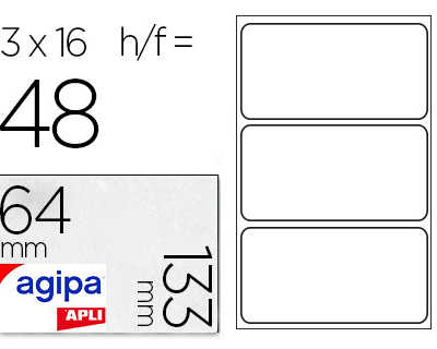 atiquette-adhasive-apli-agipa-multi-usage-64x133mm-laser-jet-d-encre-formats-paramatras-atui-a5-48-unitas