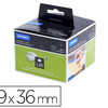 ROULEAU ATIQUETTES DYMO LABEL WRITER 36X89MM 260 ATIQUETTES SUPPORT PLASTIQUE ROULEAU ATIQUETTES DYMO LABEL WRITER 36X89MM 260 ATIQUETTES SUPPORT PLASTIQUE