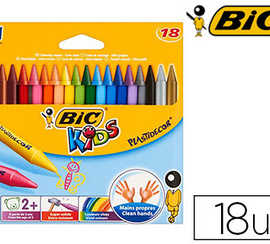 crayon-cire-bic-kids-plastidac-or-120mm-rasistant-non-salissant-atui-carton-18-unitas