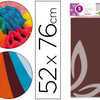 PAPIER SOIE LIDERPAPEL 52X76CM 18G/M2 UNICOLORE MARRON SACHET 5F PAPIER SOIE LIDERPAPEL 52X76CM 18G/M2 UNICOLORE MARRON SACHET 5F
