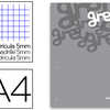 BLOC COURS LIDERPAPEL FEUILLES ENCOLLÉES A4 210X297MM QUADRILLAGE 5MM PAPIER 100G/M2 4 TROUS 100F COLORIS GRIS BLOC COURS LIDERPAPEL FEUILLES ENCOLLÉES A4 210X297MM QUADRILLAGE 5MM PAPIER 100G/M2 4 TROUS 100F COLORIS GRIS