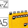 INTERCALAIRE COUTAL 148X210MM POUR FICHES FORMAT A5 ALPHABATIQUE HORIZONTAL INTERCALAIRE COUTAL 148X210MM POUR FICHES FORMAT A5 ALPHABATIQUE HORIZONTAL