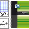 CAHIER SPIRALE OXFORD PROJECTB OOK OPTIK PAPER COUVERTURE PP A4+ 200 PAGES DATACHABLES PERFORAES SAYES CAHIER SPIRALE OXFORD PROJECTB OOK OPTIK PAPER COUVERTURE PP A4+ 200 PAGES DATACHABLES PERFORAES SAYES