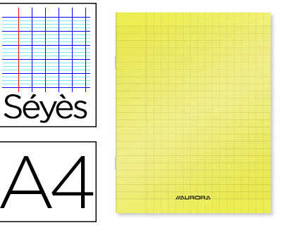 cahier-piqua-liderpapel-couver-ture-plastique-souple-a4-21x29-7cm-96-pages-sayes-coloris-jaune
