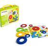 JEU MINILAND ANNEAUX DE COULEUR 16 PIÈCES + 18 ACTIVITÉS JEU MINILAND ANNEAUX DE COULEUR 16 PIÈCES + 18 ACTIVITÉS