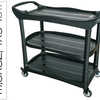 CHARIOT SERVICE Q-CONNECT PLAS TIQUE 3 PLATEAUX PLASTIQUE 4 ROUES POIGNAES 111,5X52,4X94CM CHARIOT SERVICE Q-CONNECT PLAS TIQUE 3 PLATEAUX PLASTIQUE 4 ROUES POIGNAES 111,5X52,4X94CM