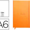 CARNET RHODIA WEBNOTEBOOK A6 9 X14CM COUVERTURE SIMILI CUIR ORANGE 192 PAGES 90G UNI ALASTIQUE MARQUE-PAGE ORANGE CARNET RHODIA WEBNOTEBOOK A6 9 X14CM COUVERTURE SIMILI CUIR ORANGE 192 PAGES 90G UNI ALASTIQUE MARQUE-PAGE ORANGE