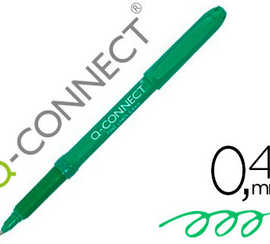 stylo-feutre-q-connect-acritur-e-fine-0-4mm-pointe-extra-fine-corps-couleur-encre-vert