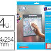 FEUILLE CALENDRIER AVERY 25,4X25,4CM ENLEVABLE POCHETTE 4F FEUILLE CALENDRIER AVERY 25,4X25,4CM ENLEVABLE POCHETTE 4F