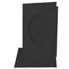 CARTE PASSE PARTOUT FOLIA FENÊTRE OVAL 220G 11X18CM PHOTO 9X13CM/10X15CM CONTIENT ENVELOPPES COLORIS NOIR LOT 3U CARTE PASSE PARTOUT FOLIA FENÊTRE OVAL 220G 11X18CM PHOTO 9X13CM/10X15CM CONTIENT ENVELOPPES COLORIS NOIR LOT 3U