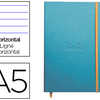 CARNET RHODIA WEBNOTEBOOK A5 1 4,8X21CM COUVERTURE SIMILI CUIR TURQUOISE 192 PAGES 90G LIGNA ALASTIQUE MARQUE-PAGE ORANG CARNET RHODIA WEBNOTEBOOK A5 1 4,8X21CM COUVERTURE SIMILI CUIR TURQUOISE 192 PAGES 90G LIGNA ALASTIQUE MARQUE-PAGE ORANG