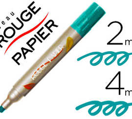 marqueur-rouge-papier-tableau-blanc-pointe-ogive-trac-2-4mm-effa-able-sec-corps-plastique-couleur-vert