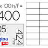 ATIQUETTE ADHASIVE APLI AGIPA MULTI-USAGE 105X42.4MM TOUTE IMPRIMANTE BOÎTE 1400 UNITAS ATIQUETTE ADHASIVE APLI AGIPA MULTI-USAGE 105X42.4MM TOUTE IMPRIMANTE BOÎTE 1400 UNITAS